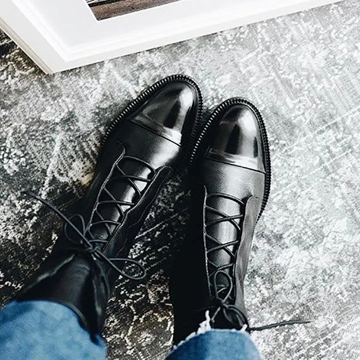 Harper - Premium Leather Boots