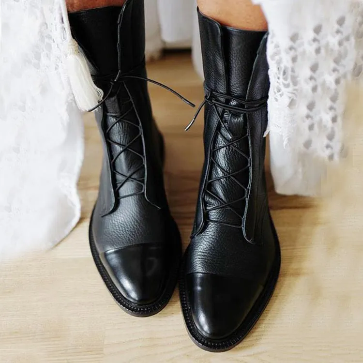 Harper - Premium Leather Boots