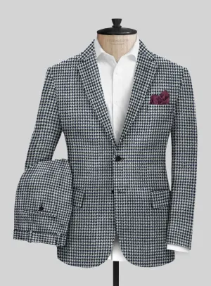 Harris Tweed Houndstooth Indi Blue Suit