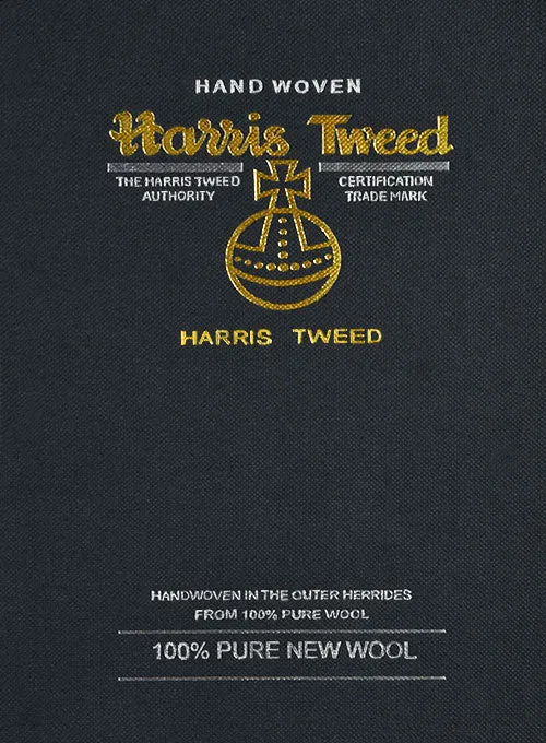 Harris Tweed Houndstooth Indi Blue Suit