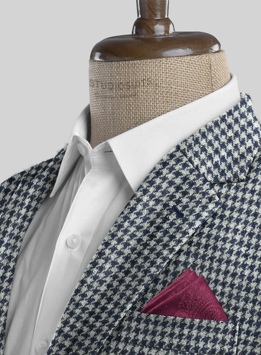 Harris Tweed Houndstooth Indi Blue Suit