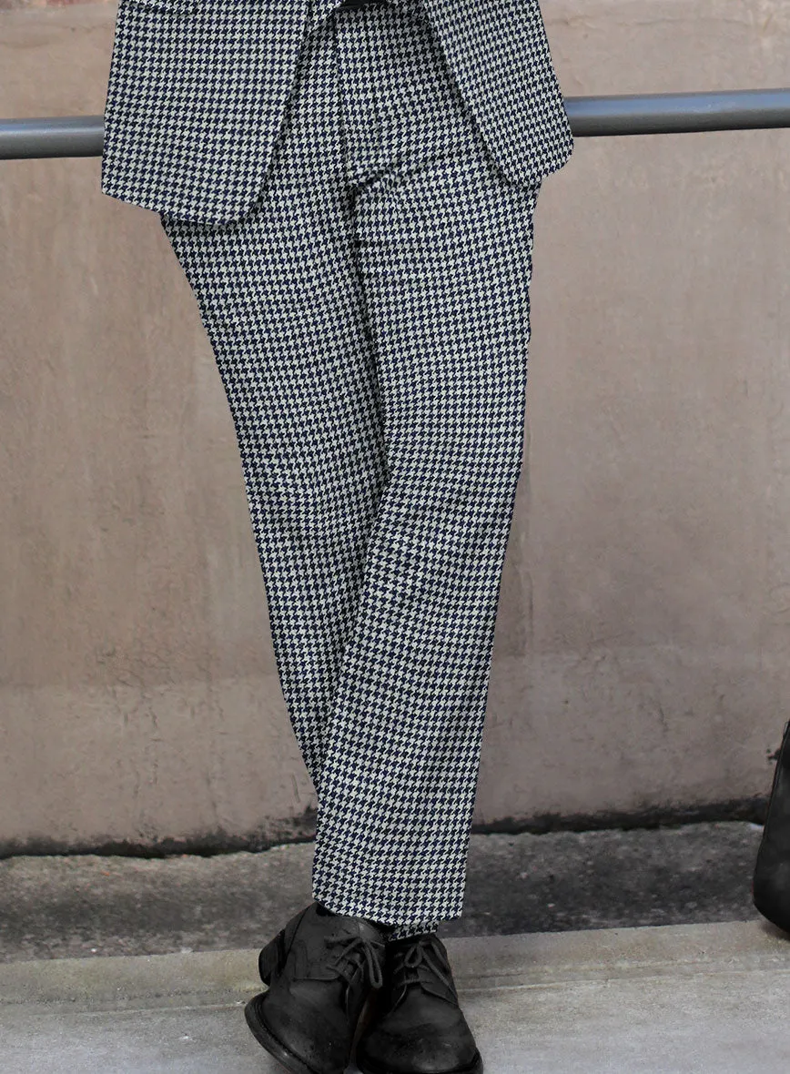 Harris Tweed Houndstooth Indi Blue Suit