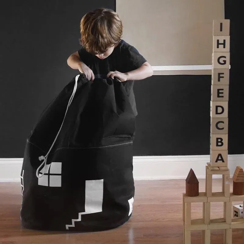 Large Capacity, Soft Canvas Toy Organizer