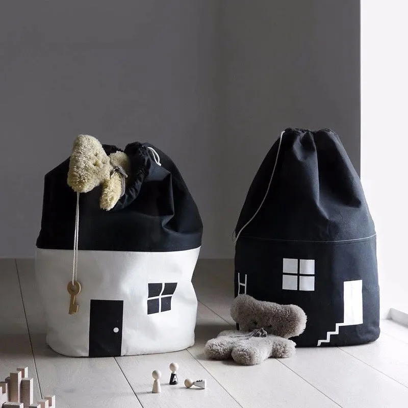 Large Capacity, Soft Canvas Toy Organizer