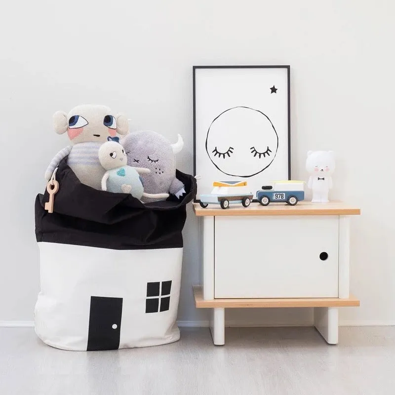 Large Capacity, Soft Canvas Toy Organizer