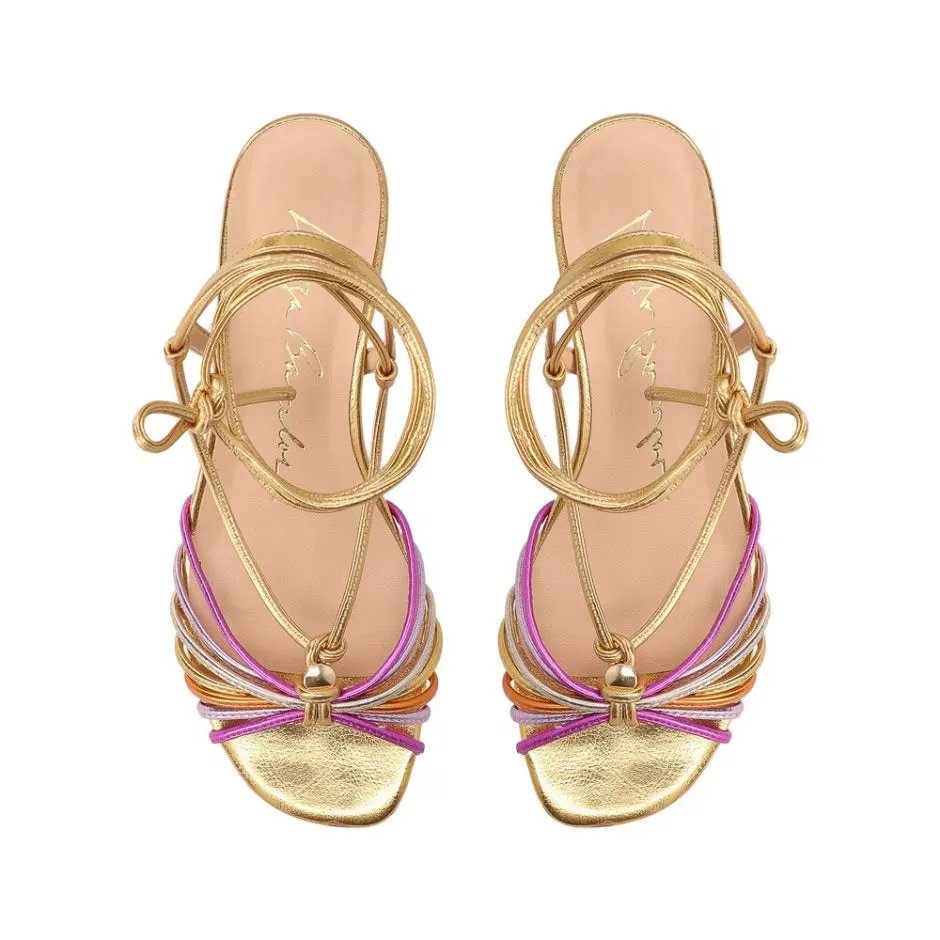 LBS Metalcolor Flat Sandal