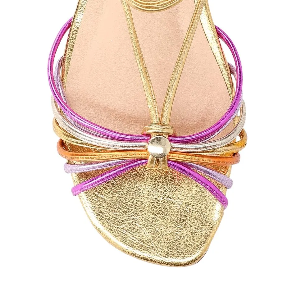 LBS Metalcolor Flat Sandal
