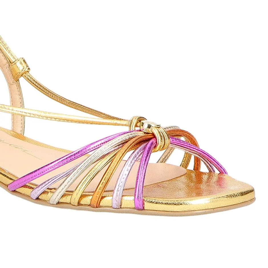 LBS Metalcolor Flat Sandal