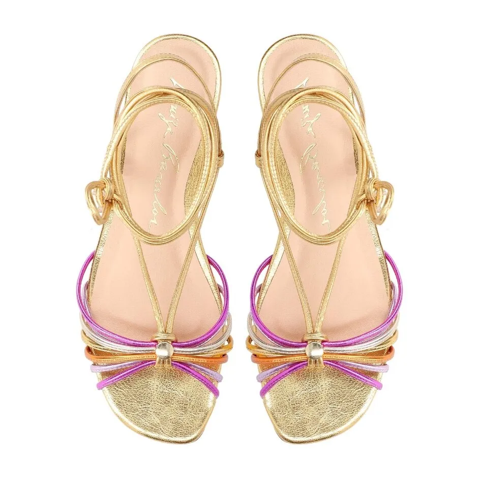LBS Metalcolor Flat Sandal