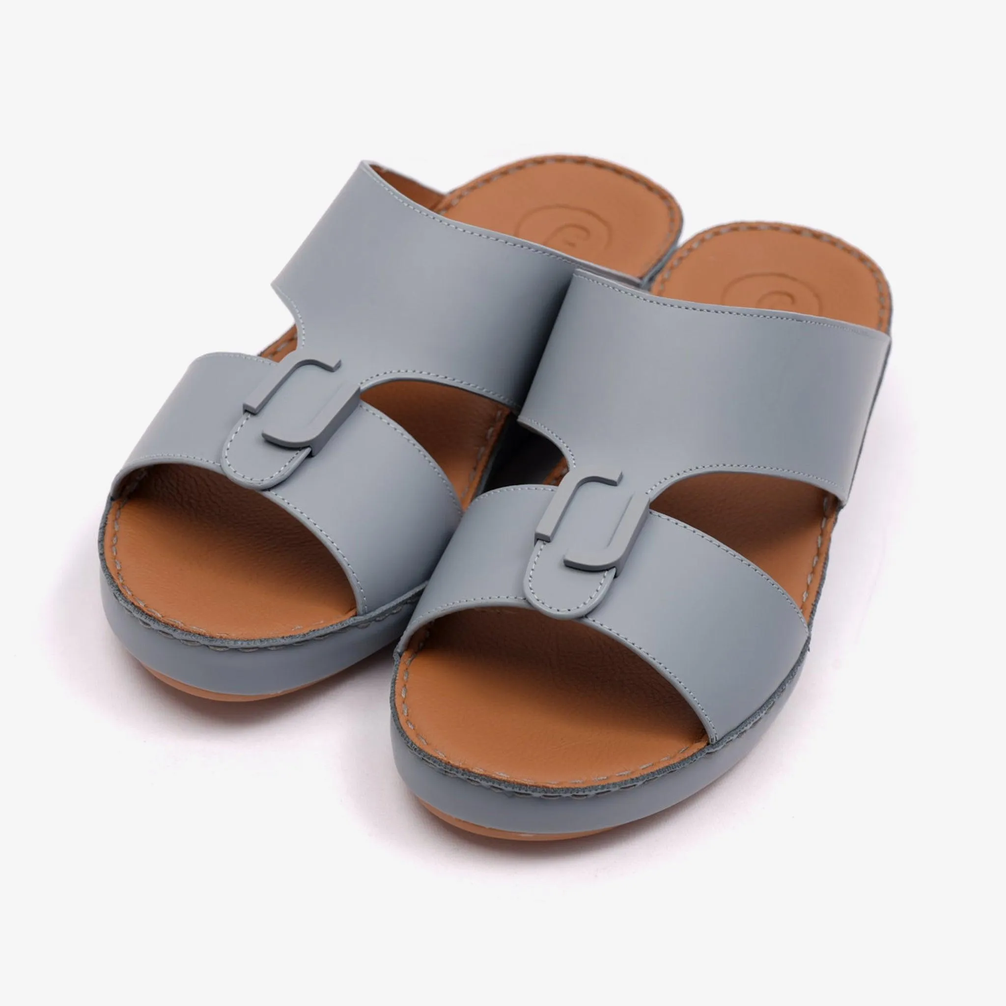 MATTE CLASSIC DAVINCI ARABIC SANDALS NEW EDITION BLUE-GREY