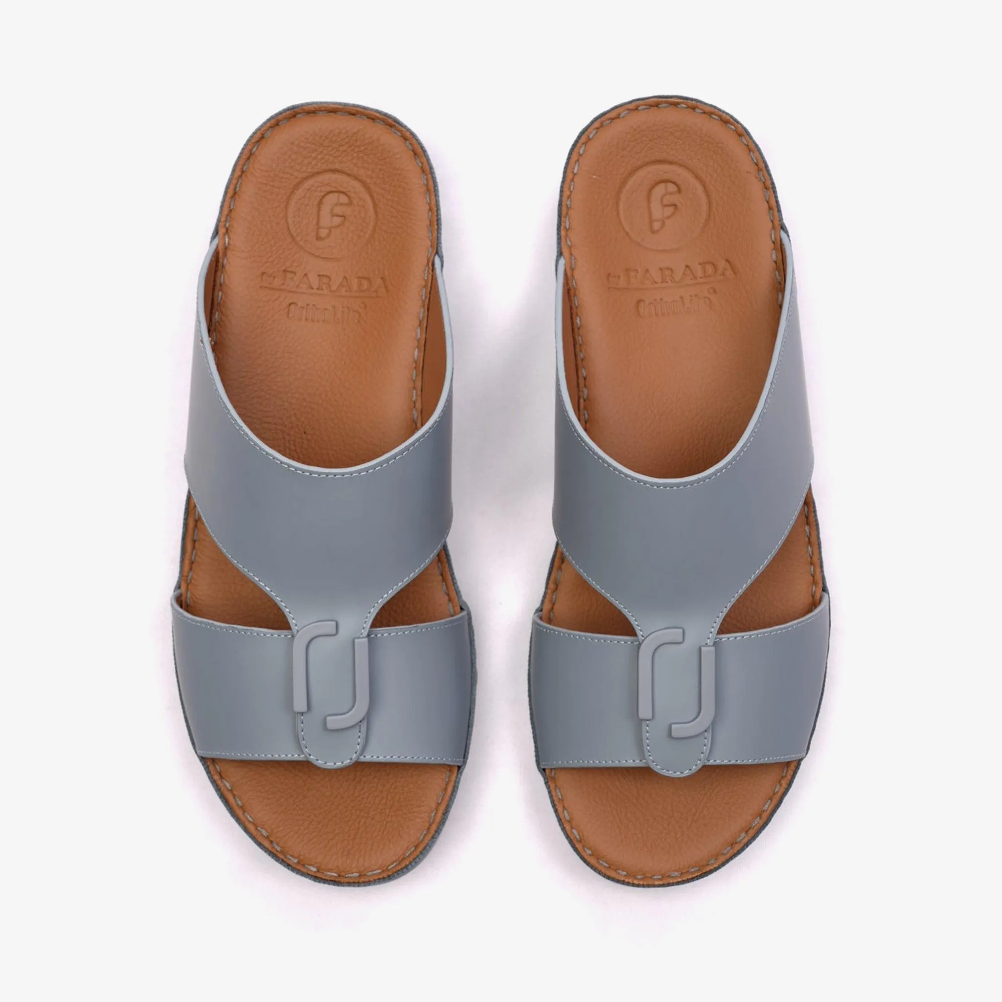 MATTE CLASSIC DAVINCI ARABIC SANDALS NEW EDITION BLUE-GREY