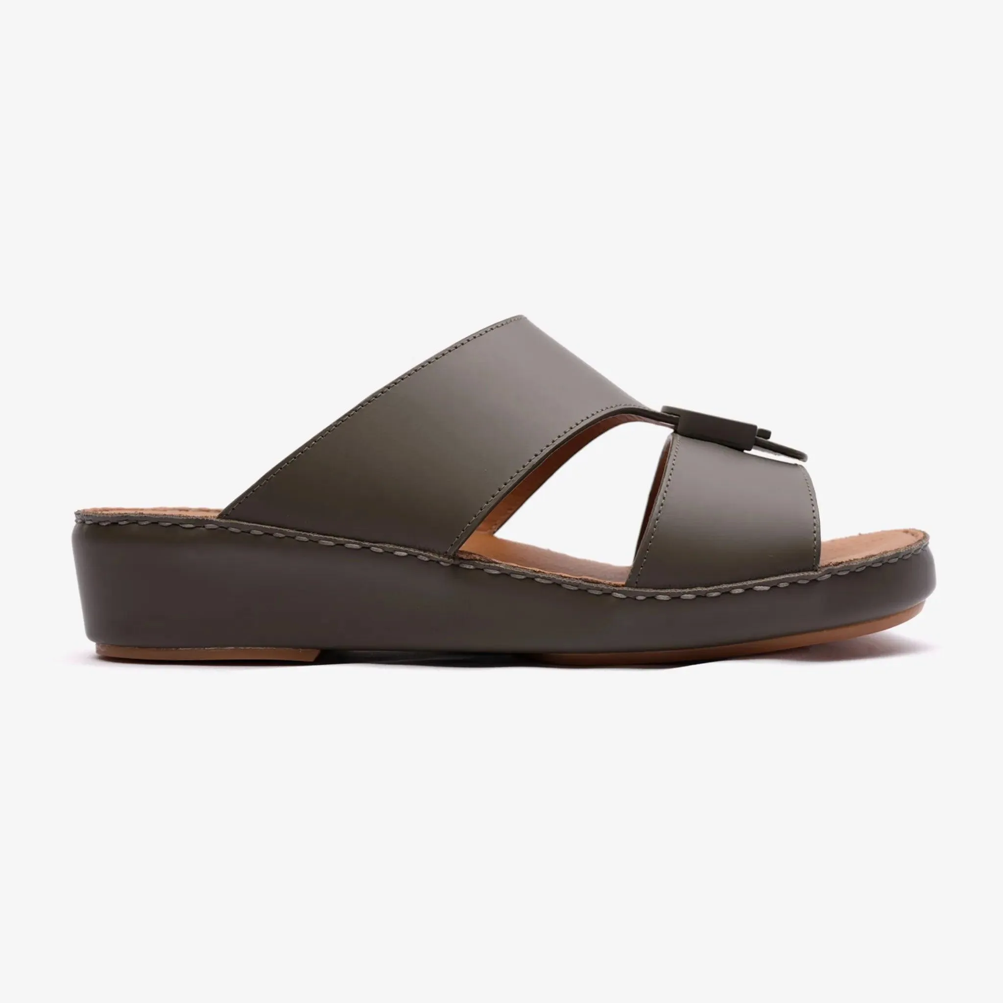 MATTE CLASSIC DAVINCI ARABIC SANDALS OLIVE
