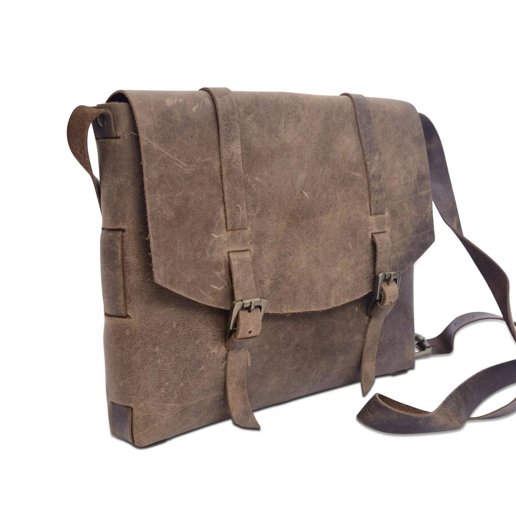 Mens Leather Bag - Vintage Elegance, Premium Quality