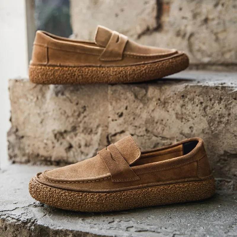 Men's Retro Breathable Slip-On Shoes