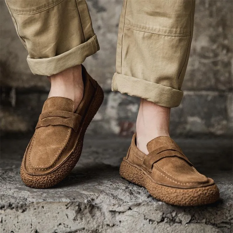 Men's Retro Breathable Slip-On Shoes