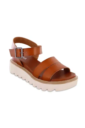 MIA Jovie Platform Sandals for Women in Cognac | GS1425701-COGNAC
