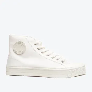 Military High Top - White