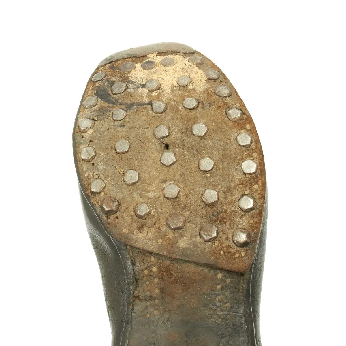 Original German WWII Mountain Troop Hobnail Jack Boots - 18th Jaeger Regiment
