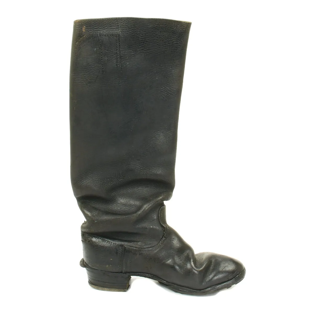 Original German WWII Mountain Troop Hobnail Jack Boots - 18th Jaeger Regiment