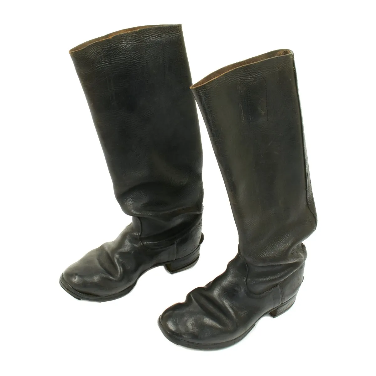 Original German WWII Mountain Troop Hobnail Jack Boots - 18th Jaeger Regiment