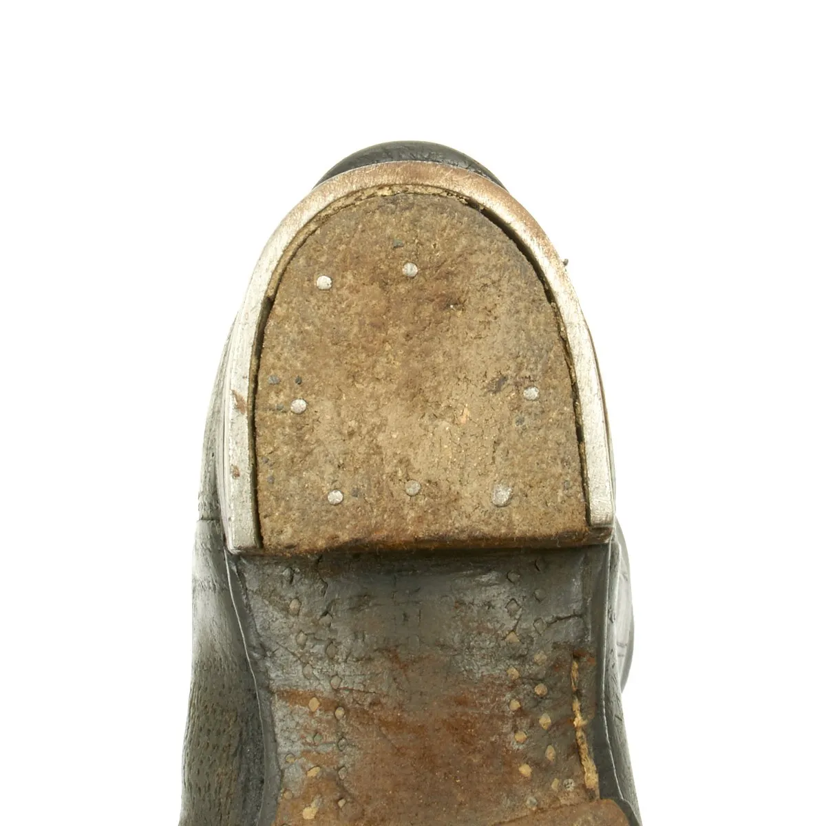 Original German WWII Mountain Troop Hobnail Jack Boots - 18th Jaeger Regiment