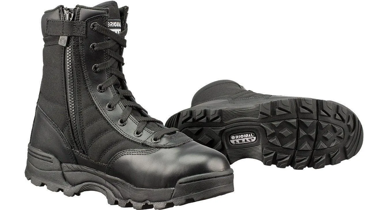 Original SWAT Classic 9 Black Side-Zip Boots