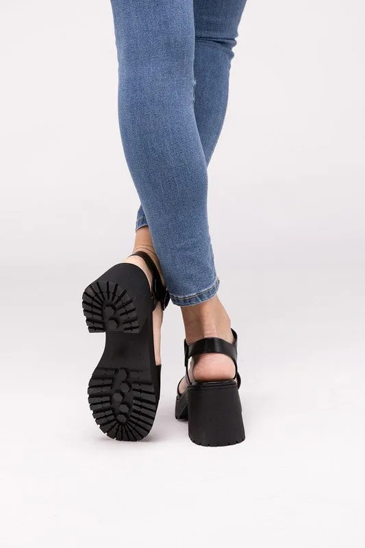 Platform Heel Sandals