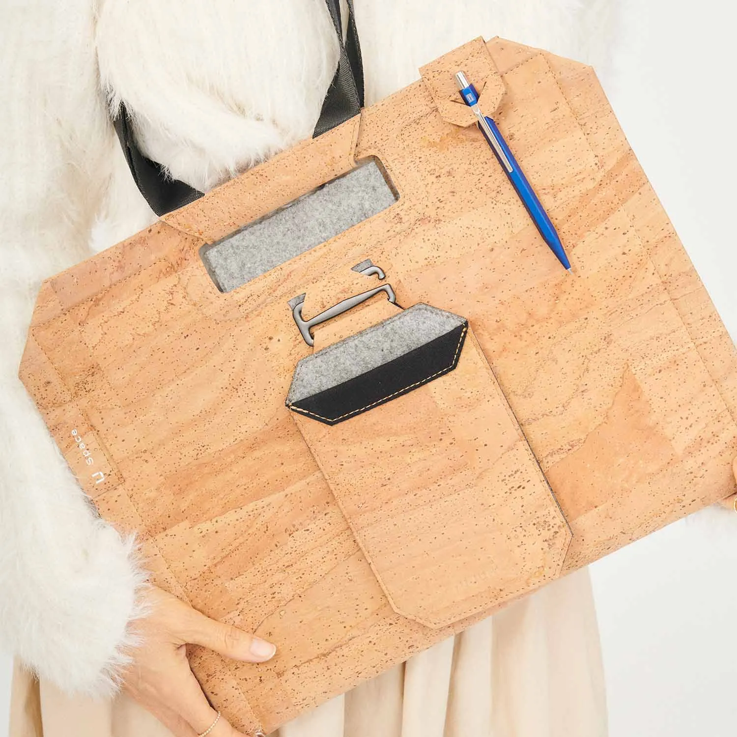 Premium-quality womens leather bag