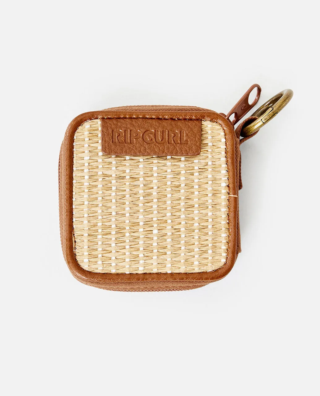 Premium Straw Mini Purse - Natural