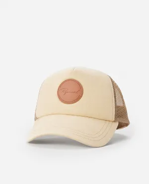 Premium Surf Trucker Cap - Beige