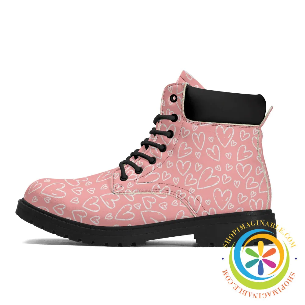 Pretty In Pink Women's Boots