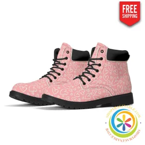 Pretty In Pink Women's Boots