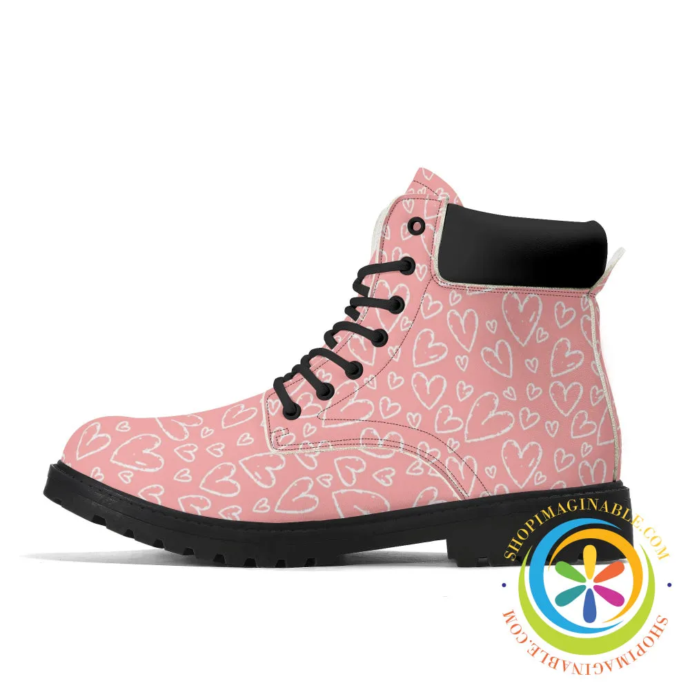 Pretty In Pink Women's Boots
