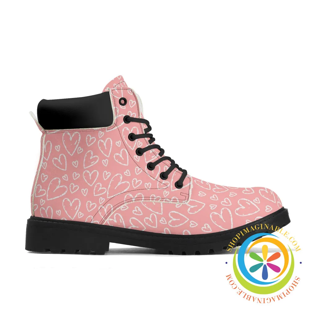 Pretty In Pink Women's Boots