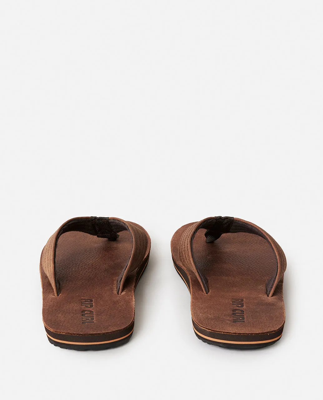 Revival Leather Open Toe - Dark Brown