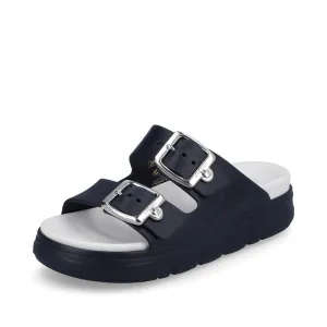 Rieker Casual Mule Sandal  NAVY P2180-14