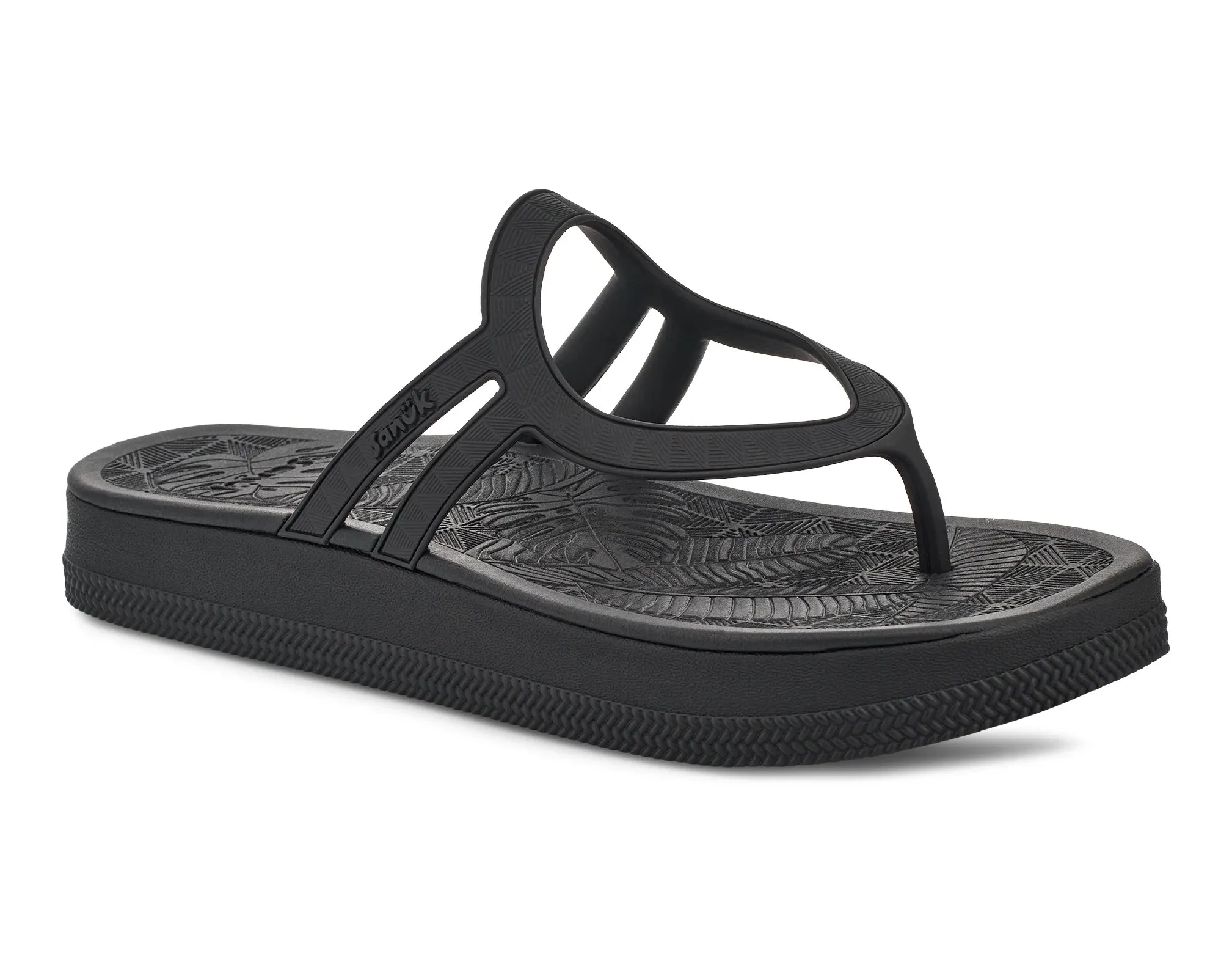 Sanuk Sunshine Black Sandal