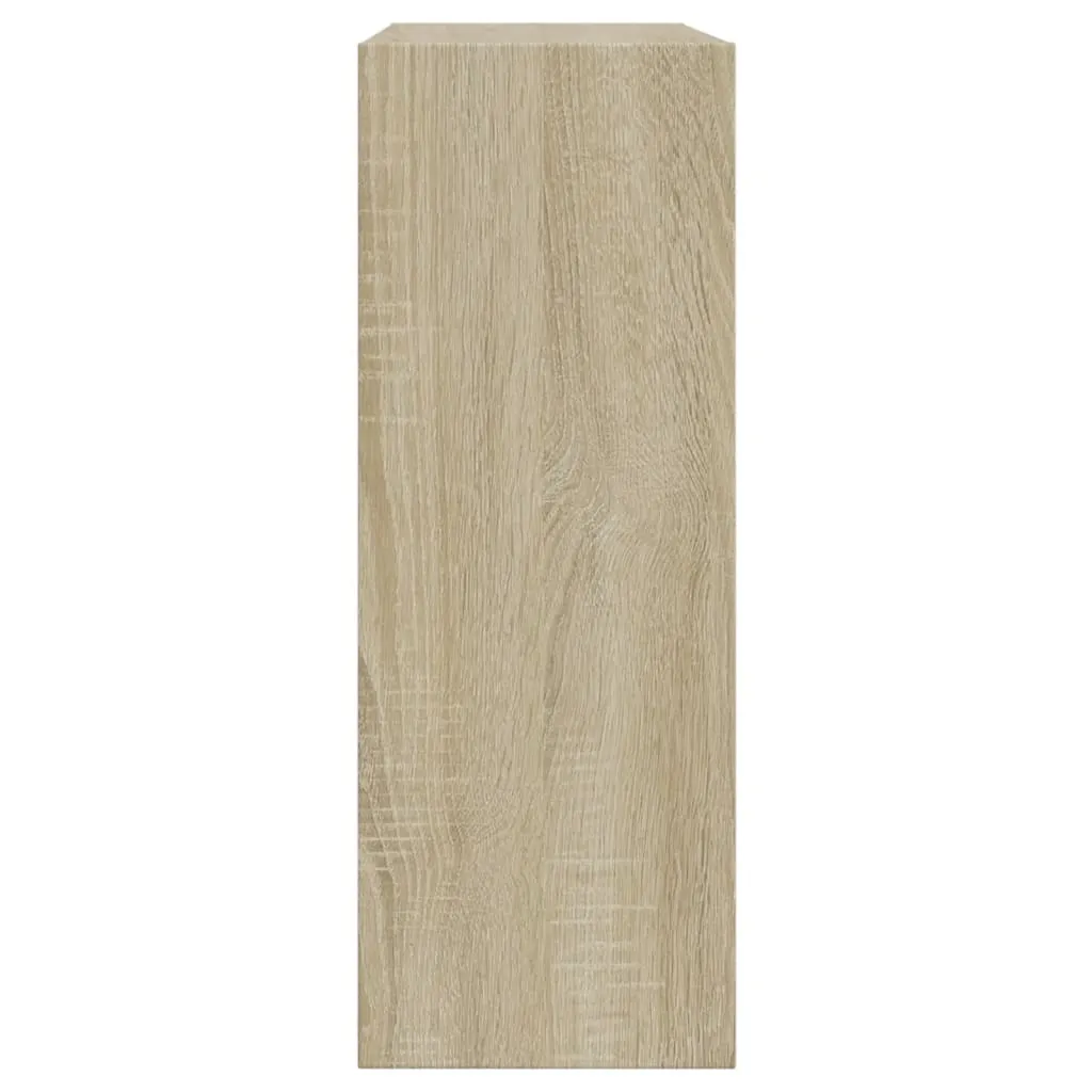 Shoe Cabinet Sonoma Oak 60x21x57 cm Engineered Wood