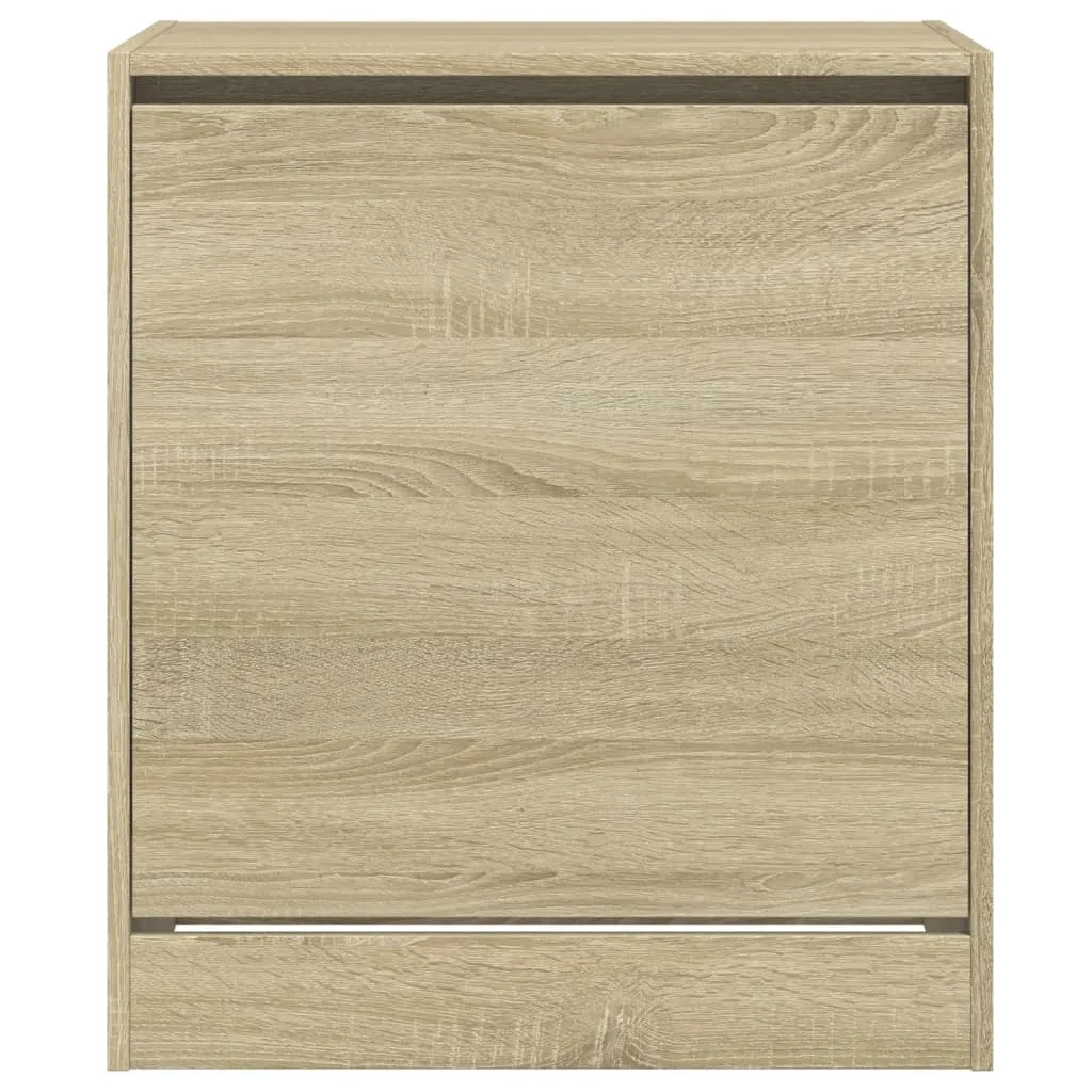 Shoe Cabinet Sonoma Oak 60x42x69 cm Engineered Wood