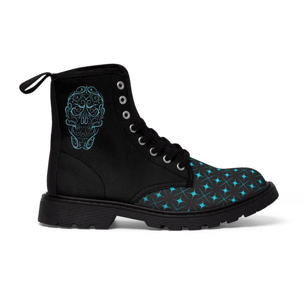 Skull Rubber Boots