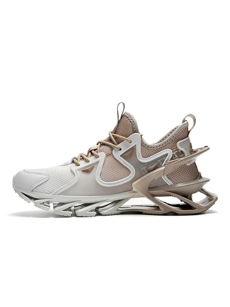 Slip Resistant Breathable Flyweave Gradient Blade Shoes