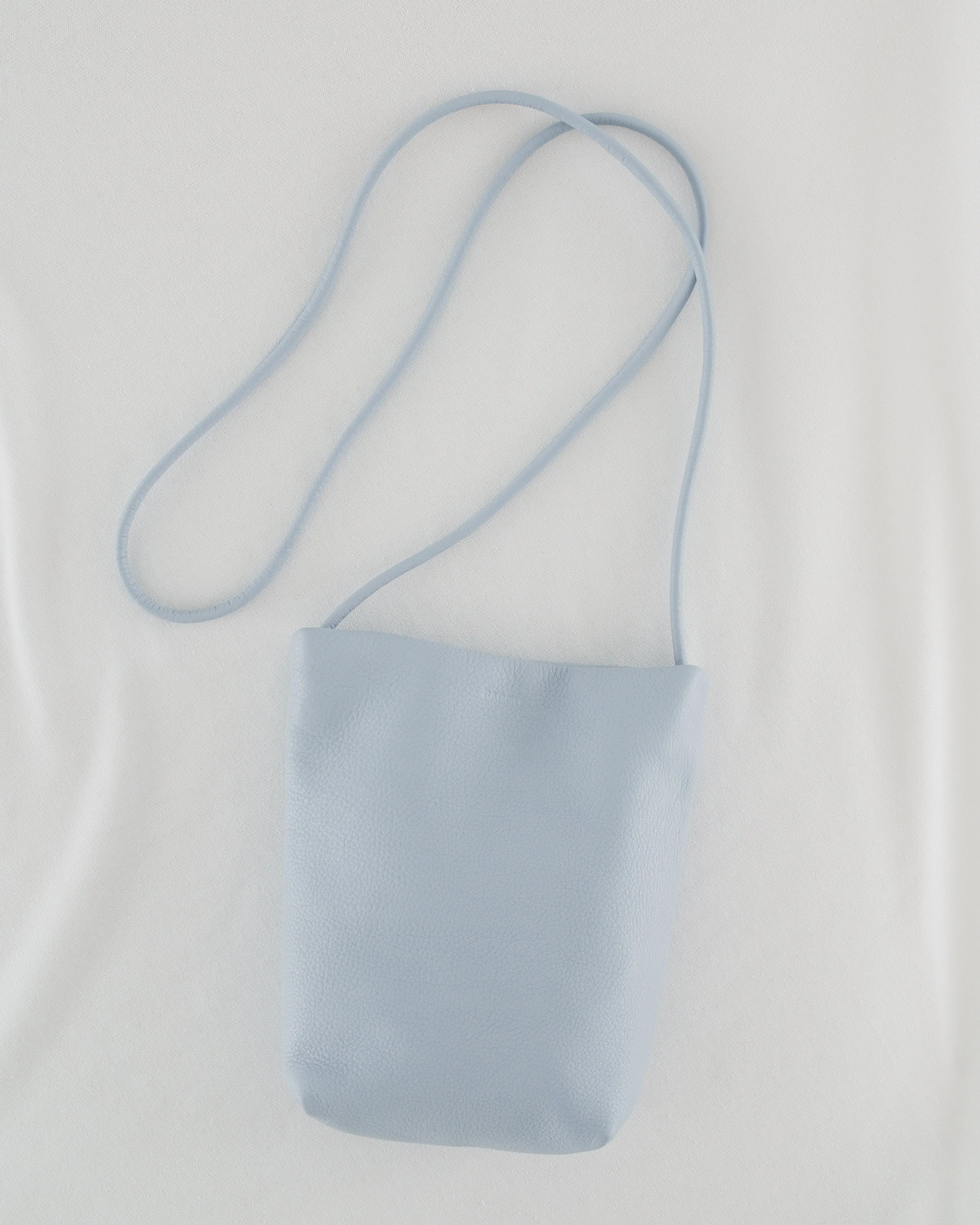 Soft Crossbody Purse - Soft Blue