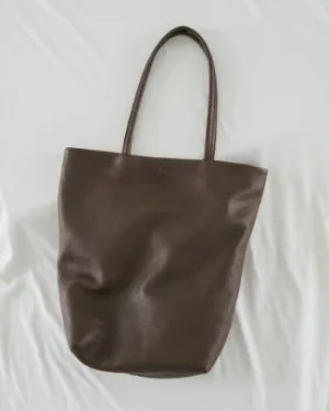 Soft Large Tote - Chocolate