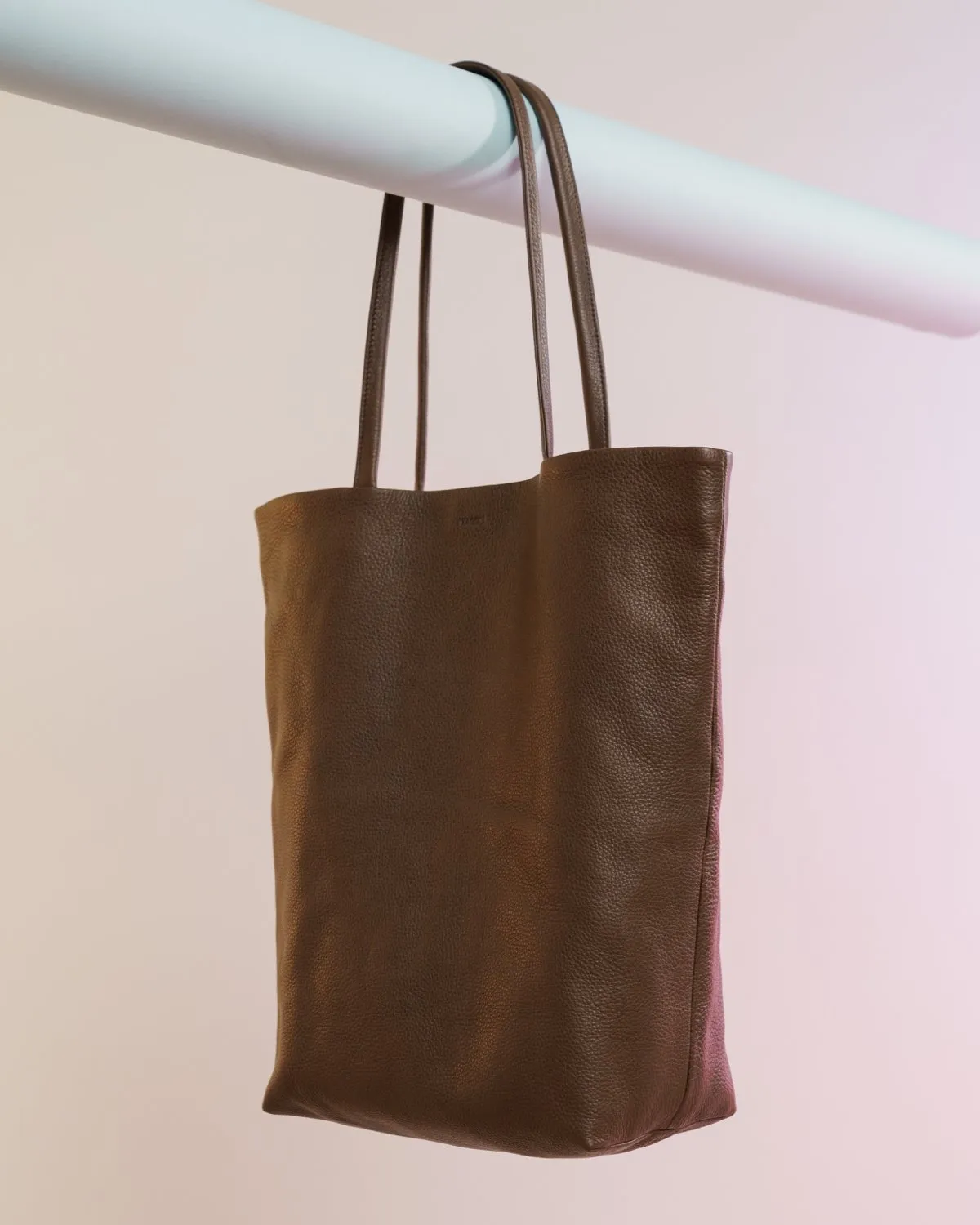 Soft Large Tote - Chocolate