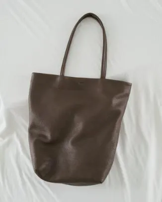 Soft Large Tote - Chocolate