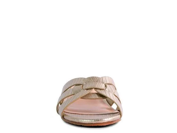 SONNET Low Heel Slide Sandals