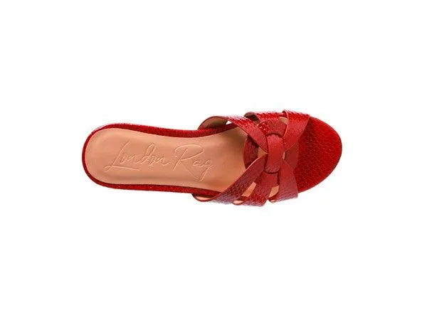 SONNET Low Heel Slide Sandals