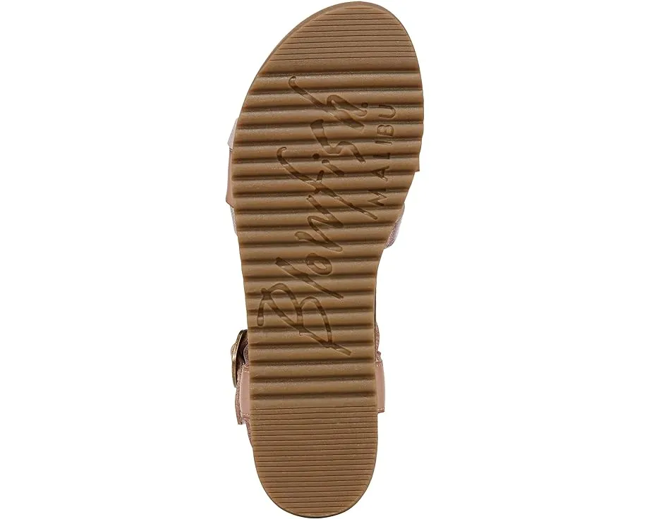 The Blowfish Monti Ankle Strap Sandal Flats - Lazy Lily *NO BOX*