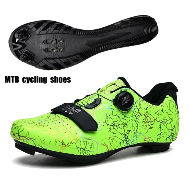 The latest self-locking road bike shoes men Spd sneakers