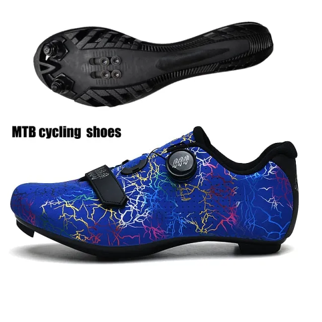 The latest self-locking road bike shoes men Spd sneakers